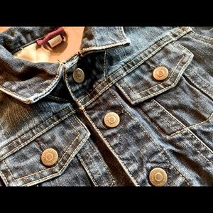 🍎 BABY GAP DENIM JEAN JACKET 18-24 MONTH